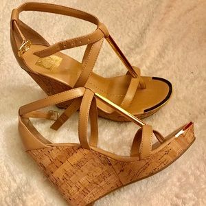 NIB never worn Dolce Vida glam wedges